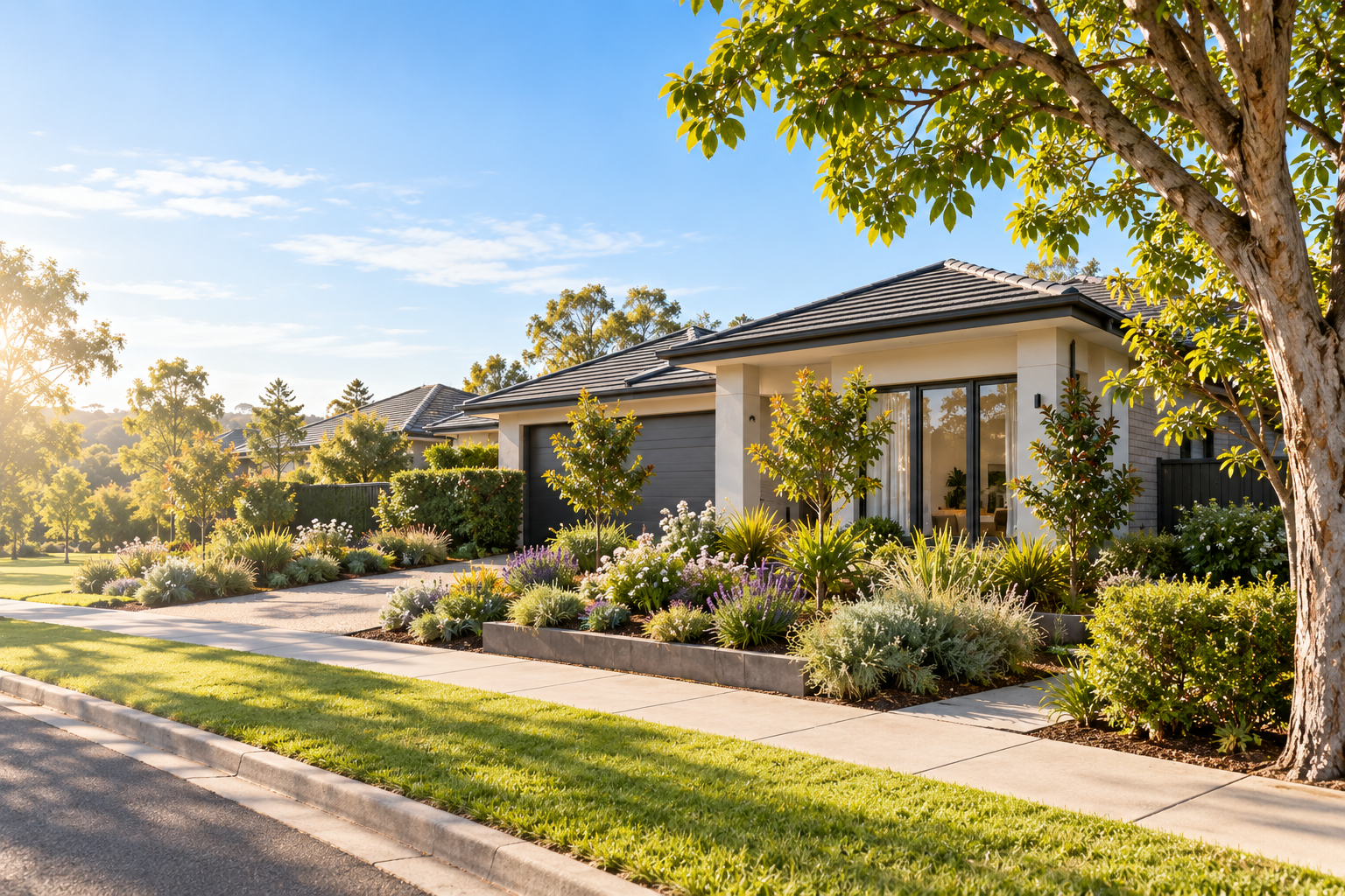 Illustrative Melbourne-style home