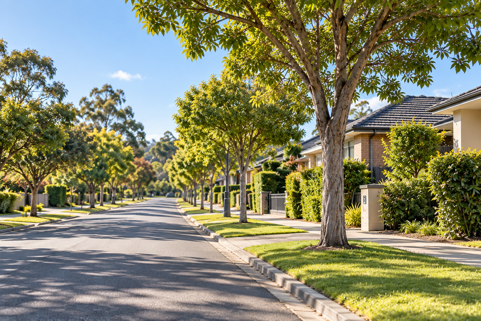 Illustrative Melbourne-style neighbourhood